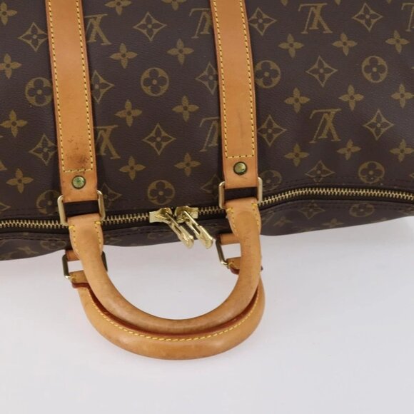 LOUIS VUITTON Monogram Keepall 45 Boston Bag M41428 LV Auth 141796 - Picture 8 of 16